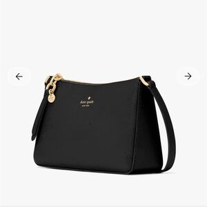 NWT Kate Spade Black Ginnie Medium Crossbody Bag